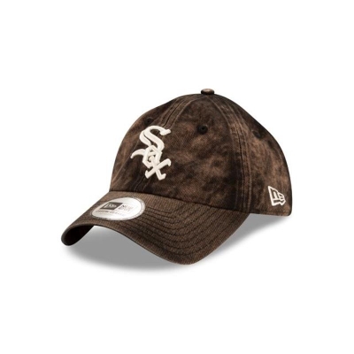 Chicago White Sox Gorra | New Era MLB Hand Brush Wash Casual Classic Adjustable Cap Mexico - Negros